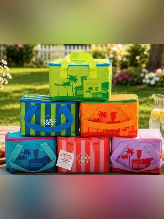 Trader Joe’s Handbags - Trader Joe’s 2026! New Mini Insulated Bags Summer 6 Fun Colors